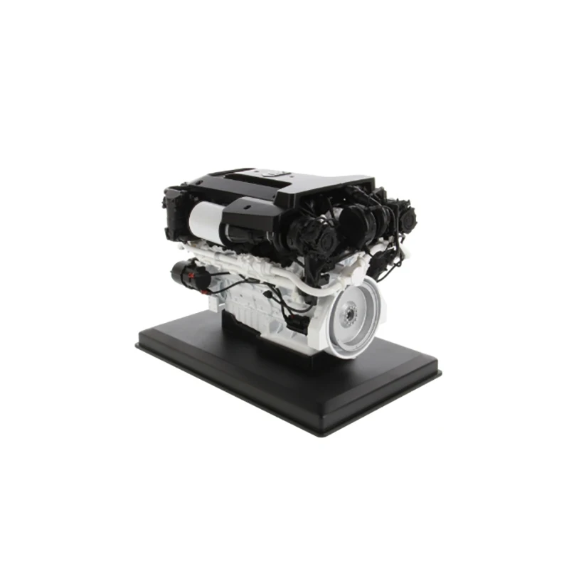 Diecast escala 1:12 liga gato c32b motor gerador modelo produto acabado simulação brinquedo 85707 coleção modelo estático ornamento