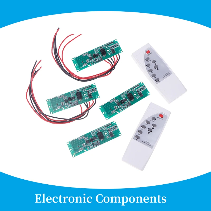 

Solar Powered Lamp Control Unit 3.2V - 3.7V, Infrared Human Body Sensing, With Timing and Microwave Radar Switch Functions