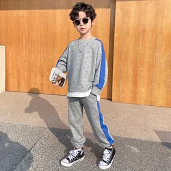 New Children Clothing Sets For Boys Camouflage Sports Suits Spring Kids Tracksuits Teenage Boys Sportswear 4 6 8 9 10 12 Years