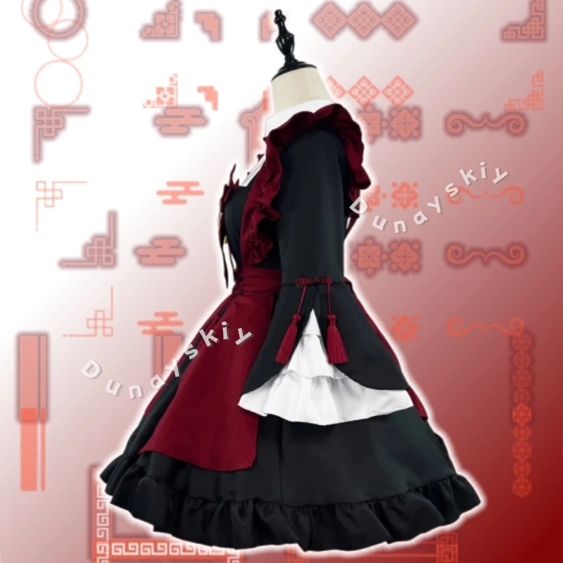 Gothic Maid Devil Cosplay Bunny Party Princess Dress Women Costumes Sweet Lolita Cat Sissy Waitress Halloween Carnival view 5