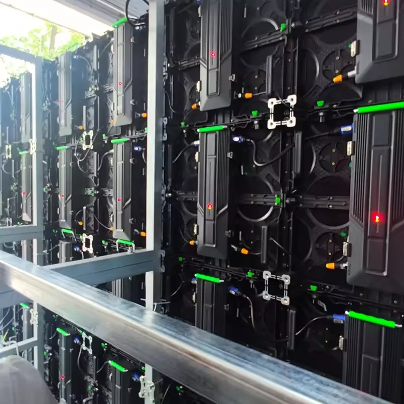 شاشة LED بالألوان الكاملة P2.5 شاشة حائط فيديو داخلية شاشة فيلم إعلاني