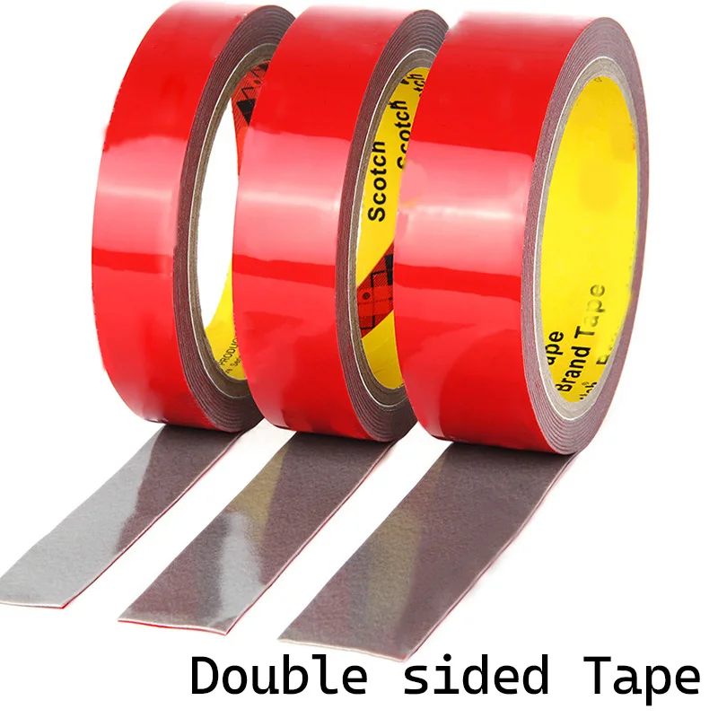 3Meters Strong Double Sided Tape Car Special Foam Adhesive High Viscosity Indoor Mounting Traceless Fixing Sticky Patch Tape