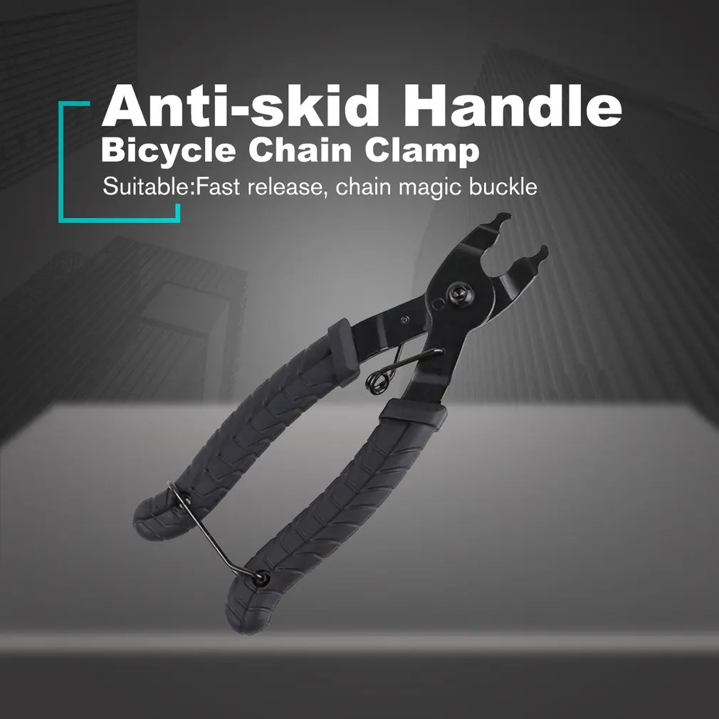 

Hot Bicycle Chain Clamp Quick Link Button Mount Rivet Closure Overhaul Removal Install Plier Bike Repair Service Tool Wholesale