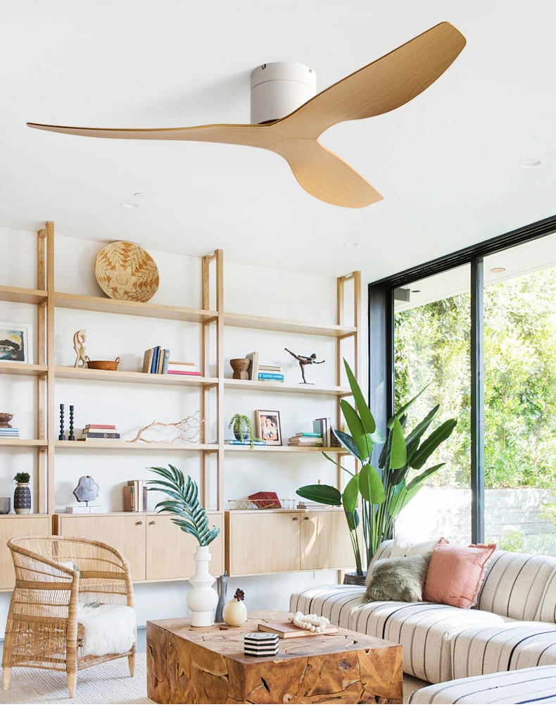 FUMANJIA 52-Inch Industrial Retro Ceiling Fan for Home with Remote — detail 9