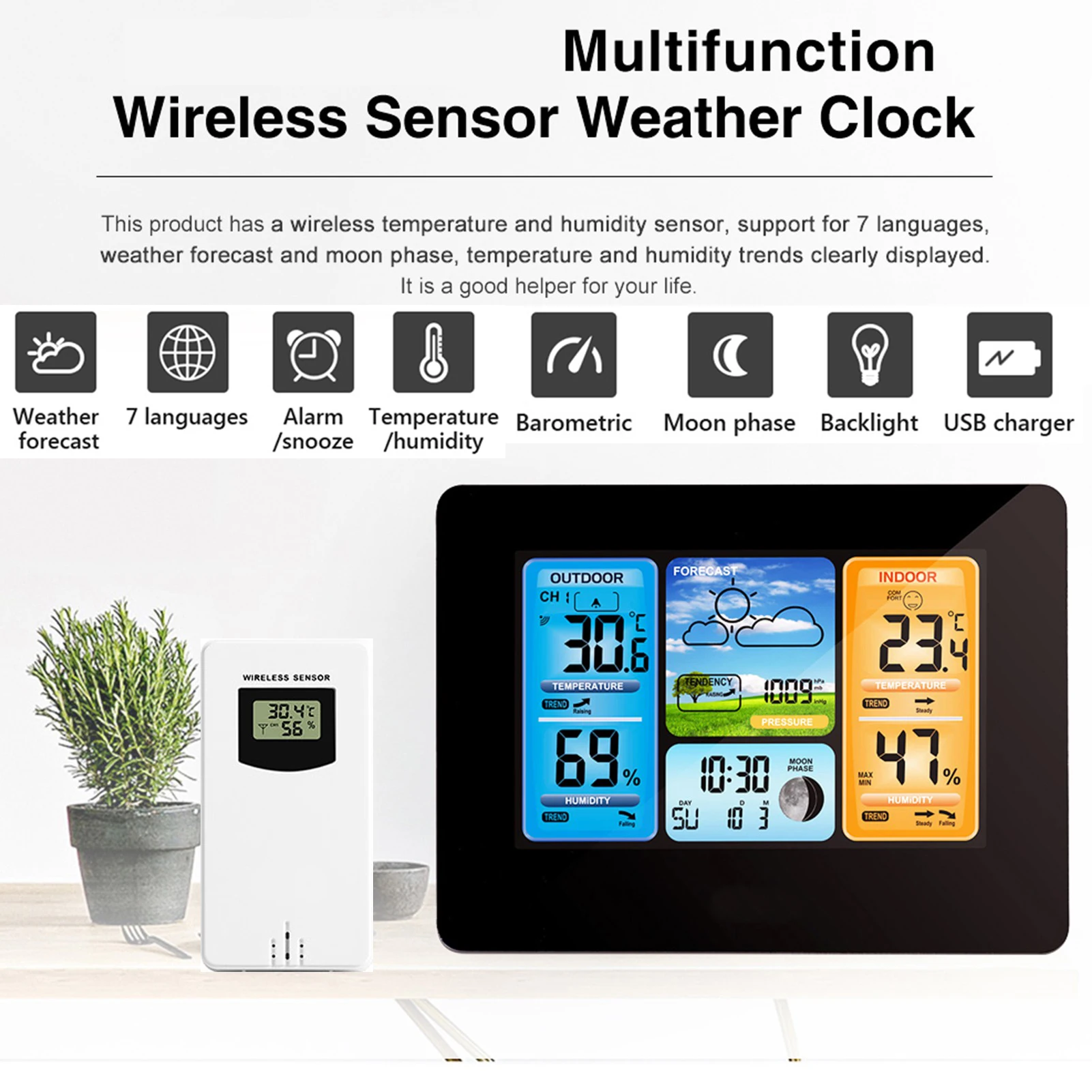 Lcd Digital Weather… - image