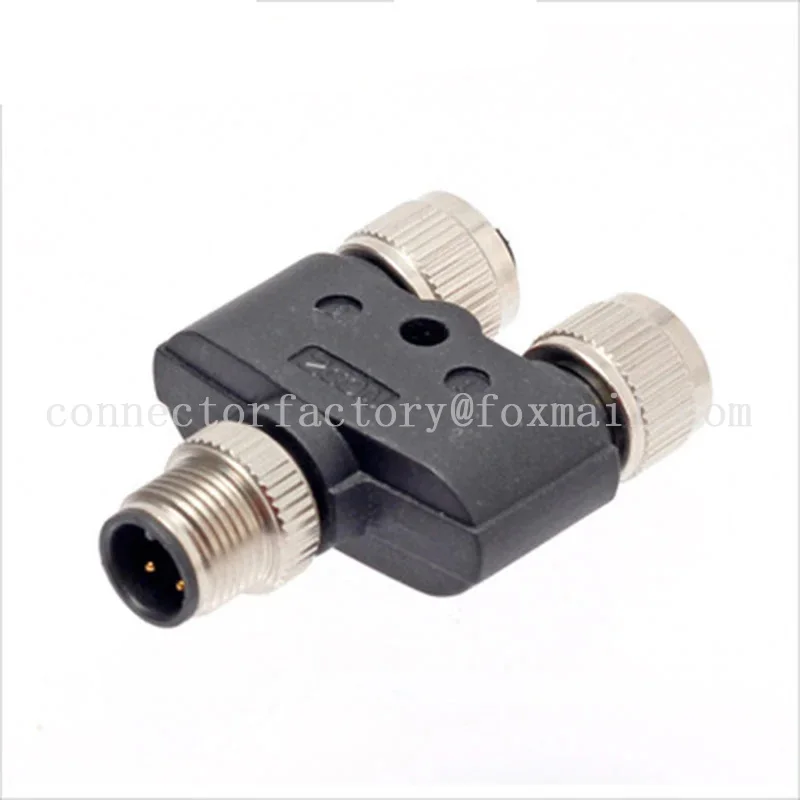 1 قطعة 5 قطعة 10 قطعة M12 محول 3 4 5 8 12 دبوس مقاوم للماء IP67 الاستشعار موصل ذكر أنثى التوصيل I T Y L على شكل تحويل المكونات #6