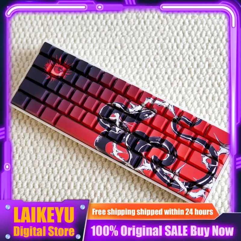

Taboo Snake Theme Keycaps Original PBT sublimation Side Carving PC Gaming Keyboard accessories Collection Gifts Custom Keycaps