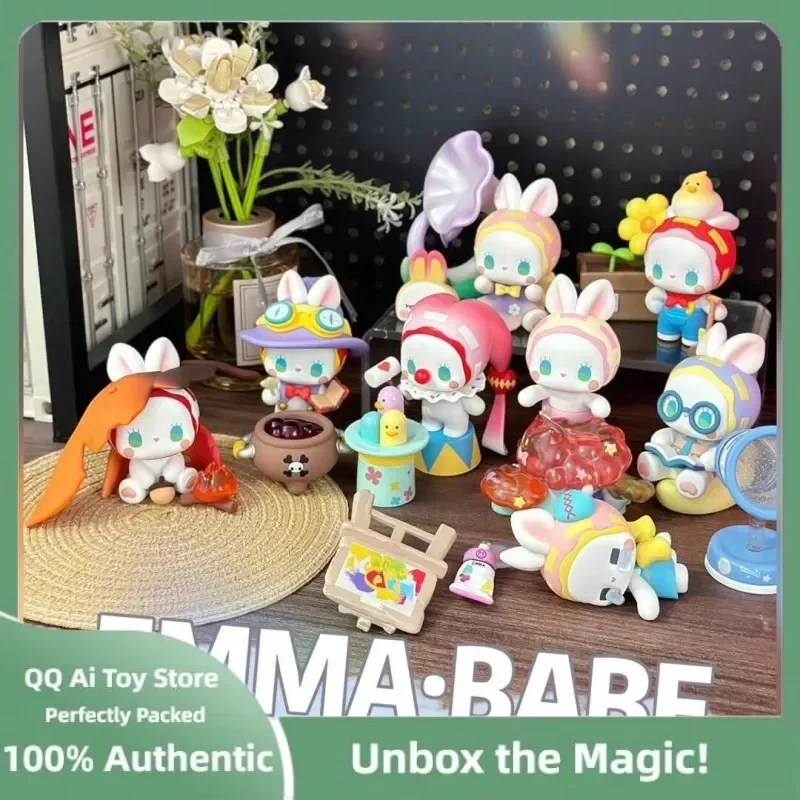 

Подлинная серия Emma Fairy Babe Academy, слепая коробка, кукла Эмма, кавайная фигурка, загадочная коробка, орнамент-сюрприз, подарок на день рождения