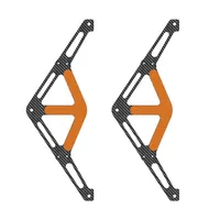 For DJI Avata 2 Full Carbon Fiber Aluminum Alloy Armor Lightweight Anti-Fall Protection Drone Guard Armor Combo Accessories Set