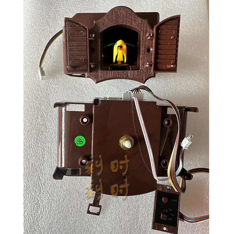 Quartz Light Control Cuckoo Clock Movement Bird Sound Repair Parts