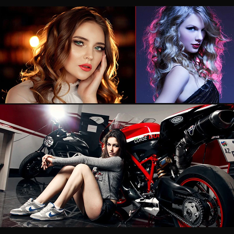 Luz LED para estudio fotográfico, iluminación de relleno para fotografía y vídeo, lámpara de Panel de grabación bicolor de 40W para juego de Youtube en vivo