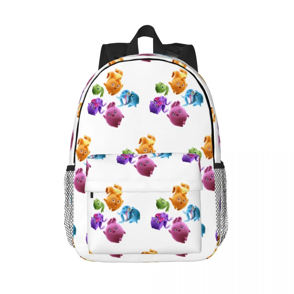 Sunny Bunnies Backpacks Boys Girls Bookbag Cartoon Students School Bags Laptop Rucksack Shoulder Bag Large Capacity