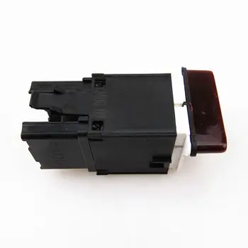 適用於福斯高爾夫、捷達5 MK5 GTI 2004-2009款Rabbit的汽車深紅色警報警告雙閃開關按鈕 18G 953 509 18G953509 8 最佳銷售 mk5 高爾夫內飾 - №5