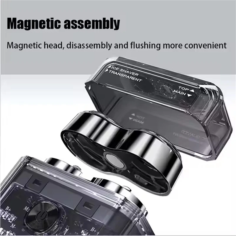 Xiaomi Komingdon Mini Afeitadora eléctrica portátil de viaje recortadora Facial afeitadora impermeable recargable pequeña máquina de afeitar