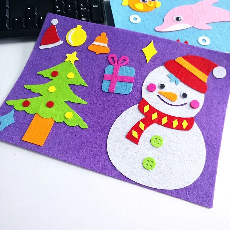 20pcs Creative Children Sticker Painting Art Kits for Kids Drawing Preschool Class Toys Early Education Gift Party DIY Game