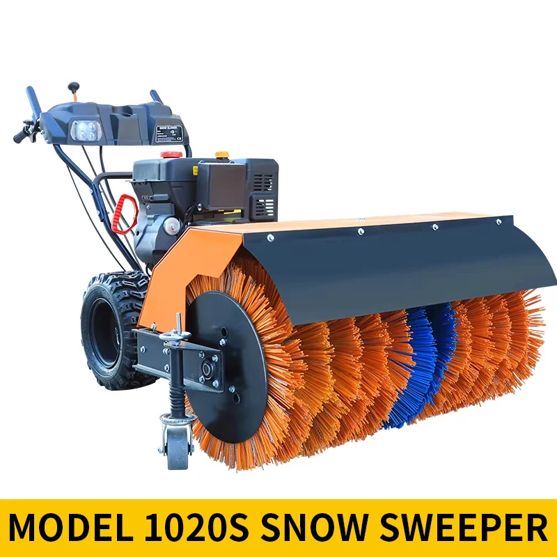 Snow Shovel/Snow Thrower Hand-Pushed Snow Clearing Machine Garden Path Snow Removal Nylon Wire Roller Brush(Customized) view 6