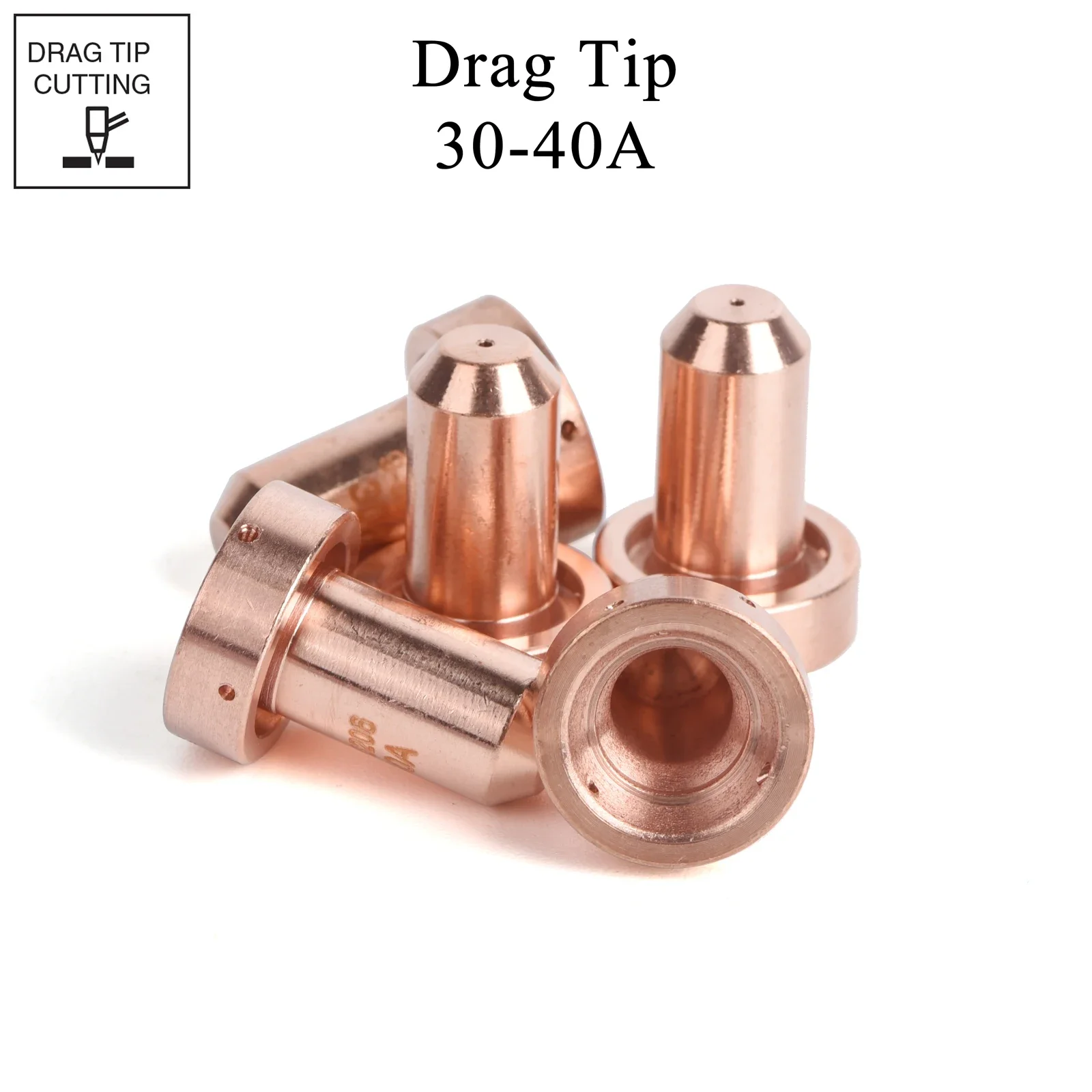 

5/10Pcs Plasma Tips Drag Tip 9-8206 9-8207 Fit Thermal Dynamics SL60 SL100 Plasma Cutter Torch