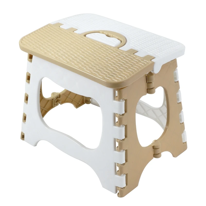 Plastic Folding Stool Thickening Chair Portable Home Furniture Children Convenient Dining Stool