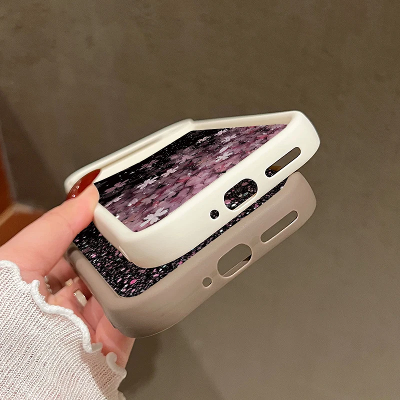 Cherry Blossom Pattern TPU Case For Google Pixel 8 7 10 Pro 9A 8A Pixel 10 9 Pro XL Shockproof Soft Silicone Phone Cover Cases