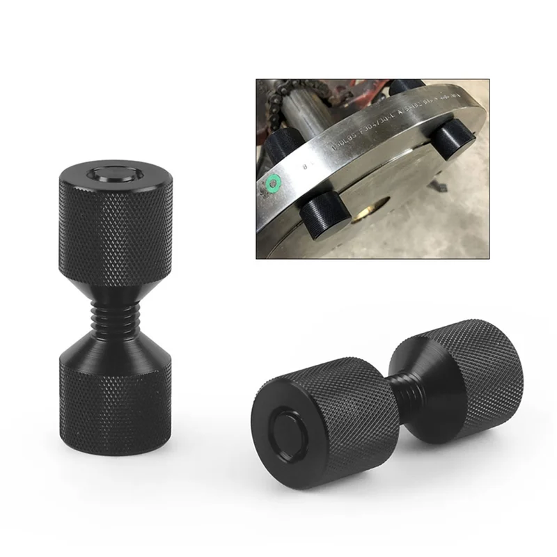 ABPP-الألومنيوم 1-1/8 بوصة اثنين حفرة دبابيس مجموعة 2 حفرة شفة محاذاة دبوس شركة شفة ترتيب دبوس مجموعة اثنين ثقب دبابيس مجموعة