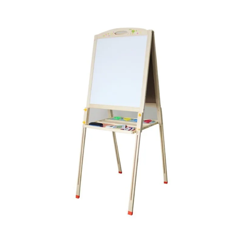 Montessori Holz Hebe doppelseitige Tablet Magnetische Malerei Große Zeichenbrett Sensorischen Spielzeug kinder Magische Tafel Geschenk