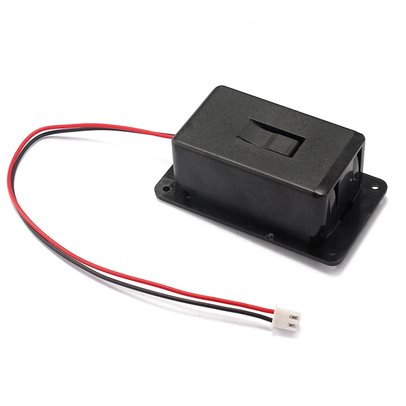 1PC 9V Battery Holder Case Box Cover For Guitar Bass Active Pickup Connector Drop Shipping Support