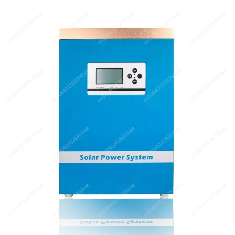 1KW 1.5KW 3KW Hybrid Pure Sine Inverter with Charging Controller Integrated Off Grid Solar Energy