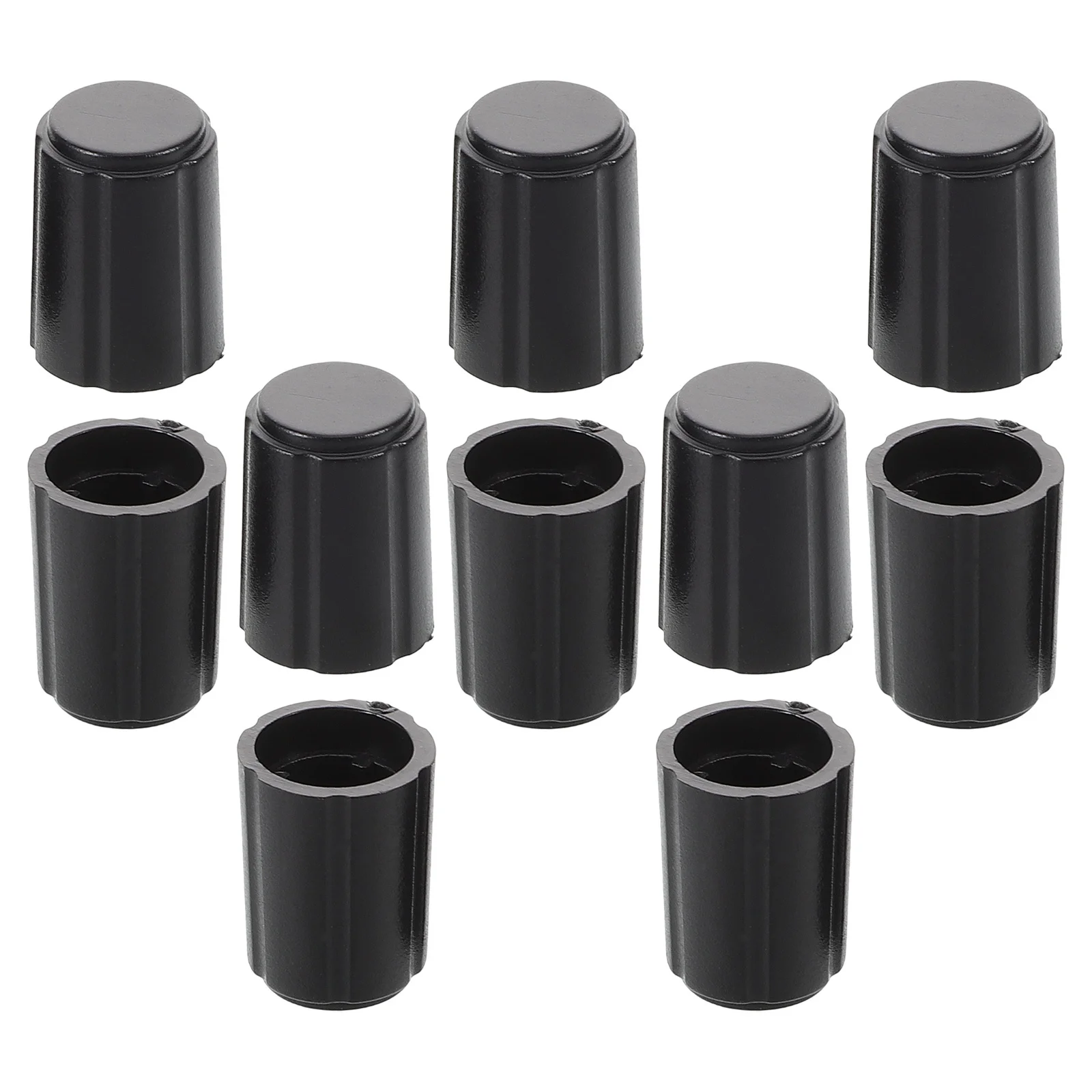 

10Pcs Plastic Knob Caps for Guitar Potentiometer Volume Control Replacement Electric Bass Guitar Parts Smooth Precise