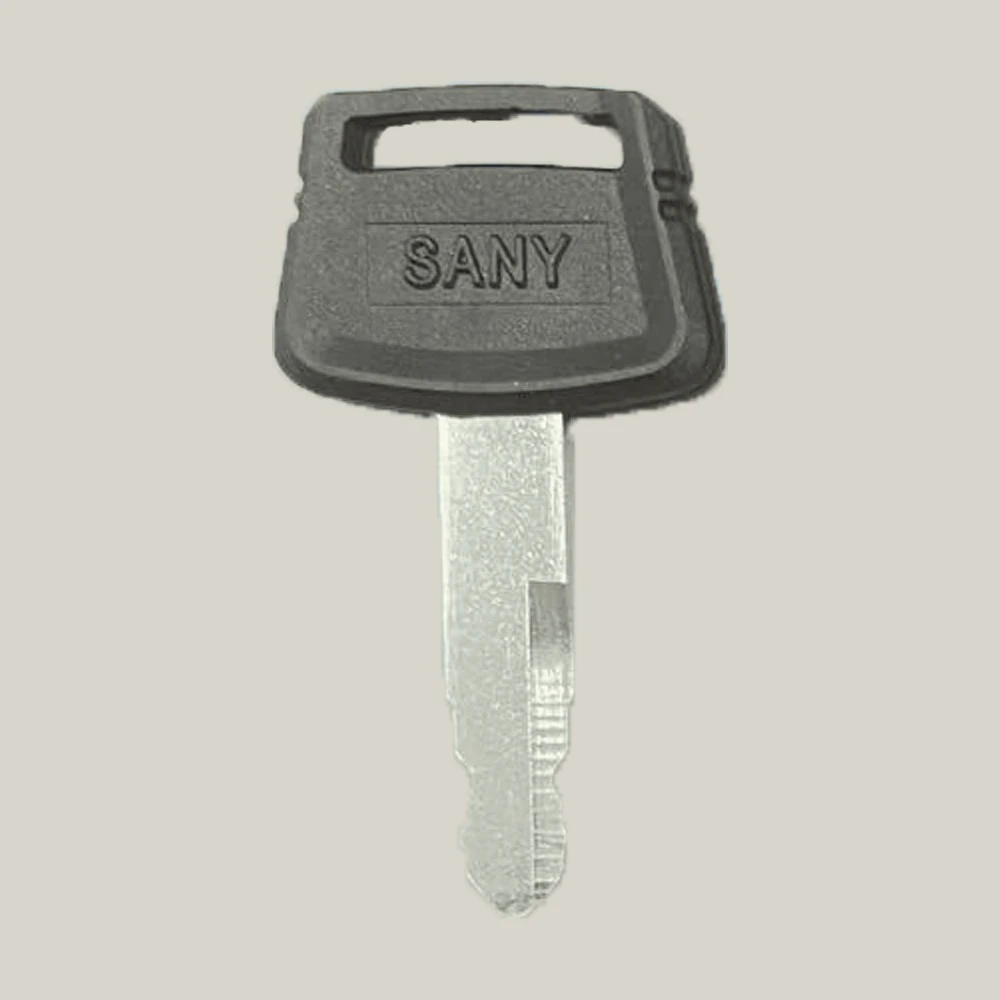 Side Door Key for  SANY Old Excavator Crane Loader Lift Forklift Grader  Switch Key