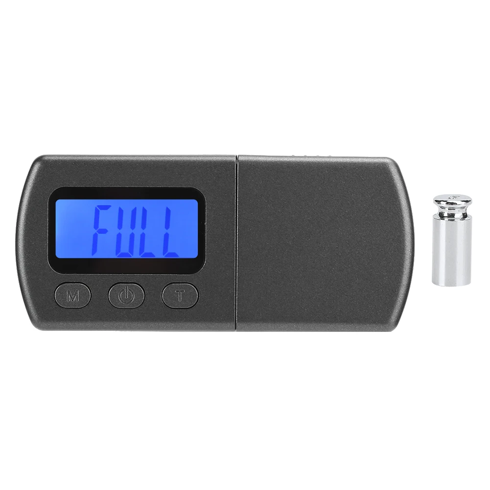 Compact Digital Turntable  Force Scale Gauge with Calibration Weight LCD Display Digital Turntable  Manomete