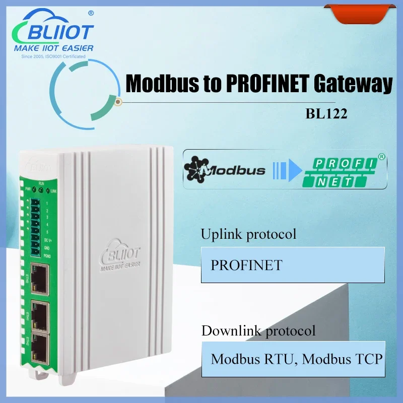 PROFINET Gateway TIA Portal Programming Ethernet Modbus إلى Profinet Converter