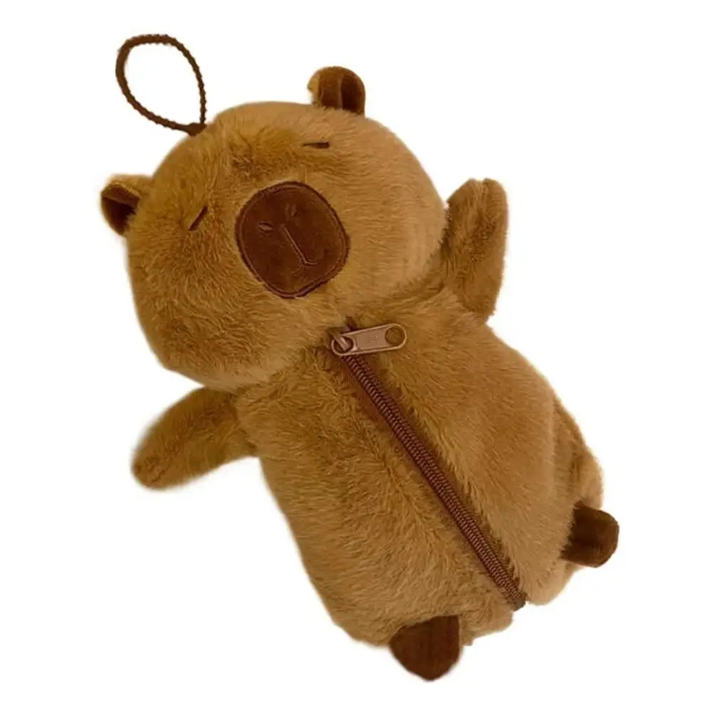 High Quality Pen Bag Large Capacity Multifunctional Pencil Case Capybara Toy Pen Box School Office