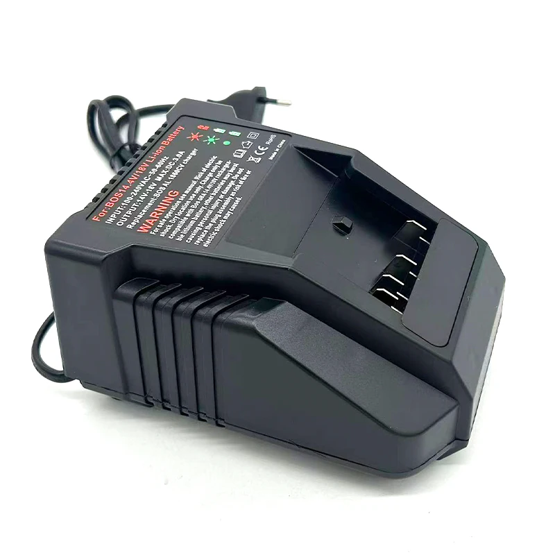 Compatible for Bosch 18V/14.4V Li-ion Batteries BAT609G/BAT6183A Fast-Charging Replacement Charger Lithium-ion Battery Charger