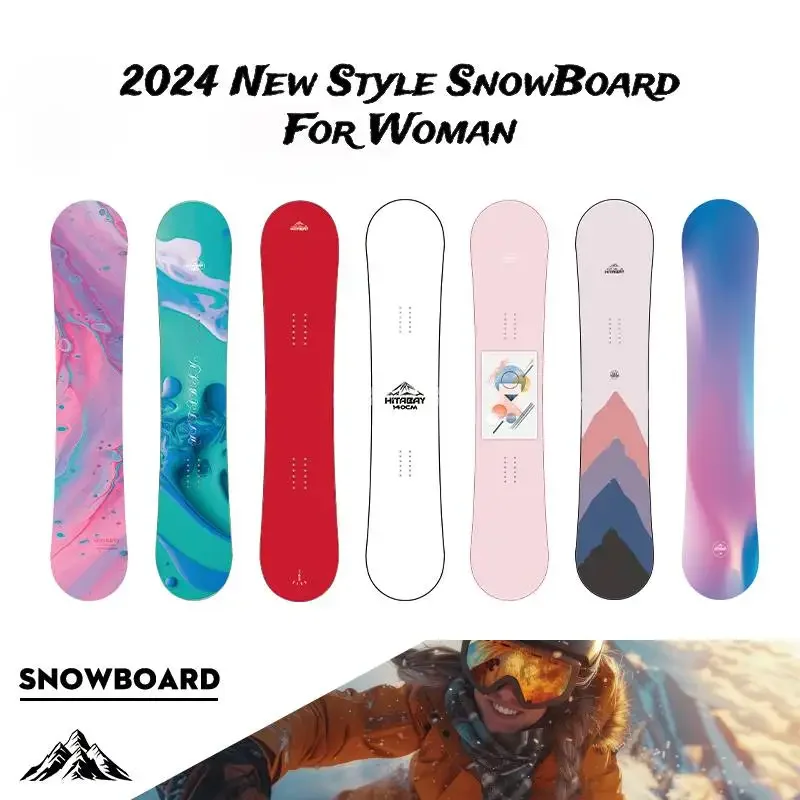 2024 Popular all mountain snowboard Wholesale Custom SnowBoard Outdoor sports supply ski board kit for man and woman