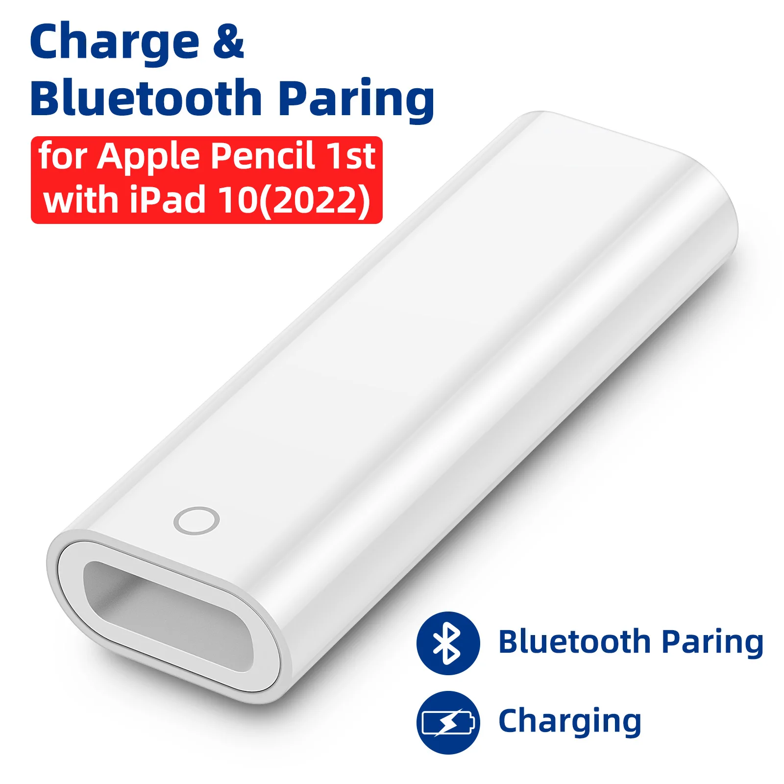 

USB C to Lightning Adaptor Charging Bluetooth Pairing for Apple Pencil 1st Gen for iPad 10th Gen USB C to Apple Pencil Adapter