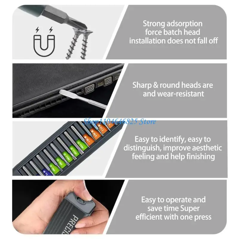 

49 In 1 Precisions Screwdriver Set for Electronics and DIY Repairs Tool