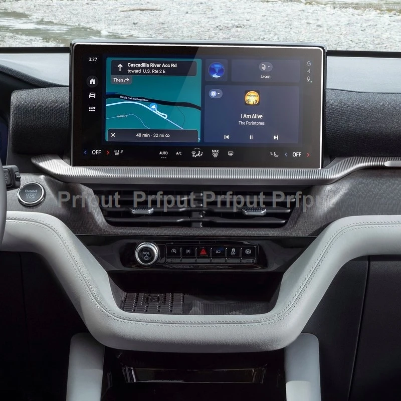 

Защитная пленка для экрана из закаленного стекла для Ford Explorer 2025, 13,2 дюйма, автомобильная информационная система, радио, GPS-навигация, интерьер