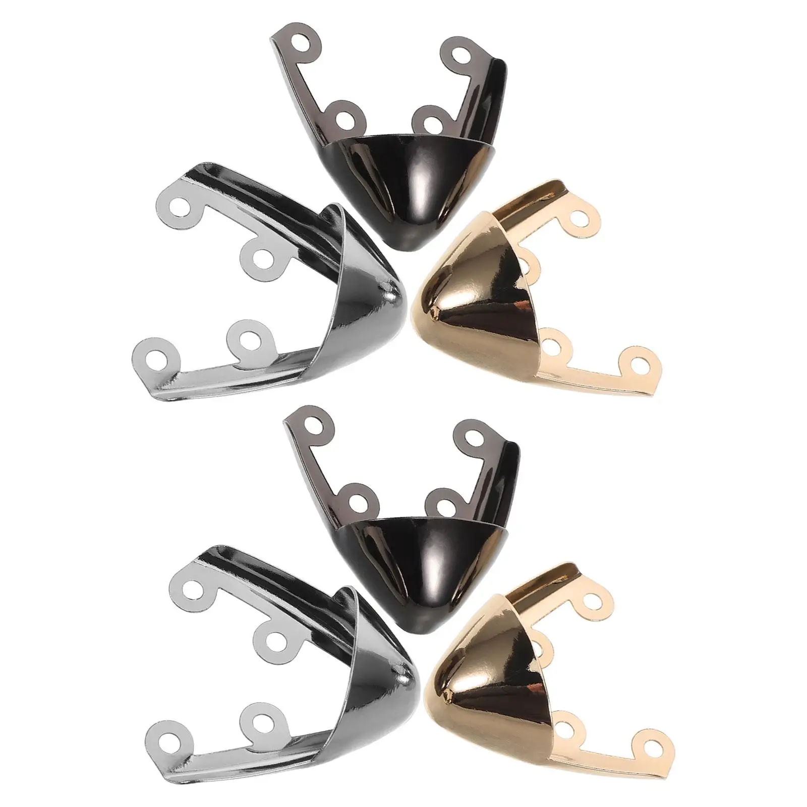 3 أزواج من واقيات الكعب العالي المعدنية لأصابع القدم للأحذية، أداة العناية بالأحذية، أغطية أمان بديلة