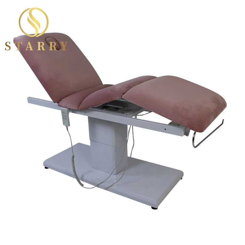 

Beauty Electric Massage Facial Bed Motor Facial Bed Velvet Lash Bed