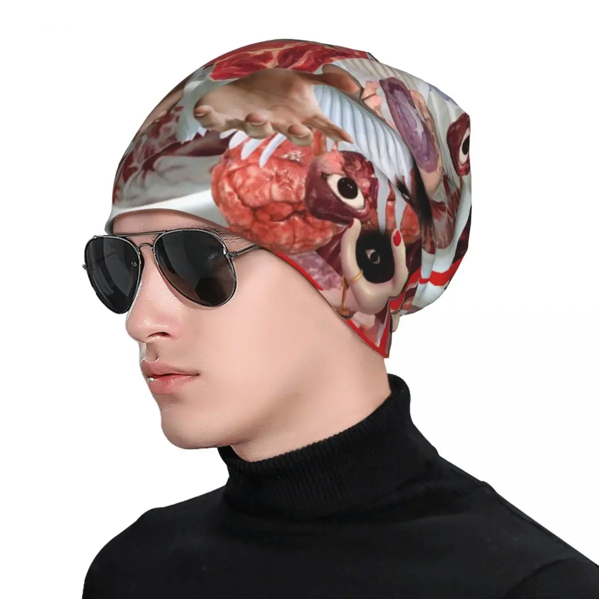 Meatcore Seraphim Gorro de punto cálido Gorro de moda Otoño Invierno Gorros para exteriores Sombreros para hombres Mujeres Adultos