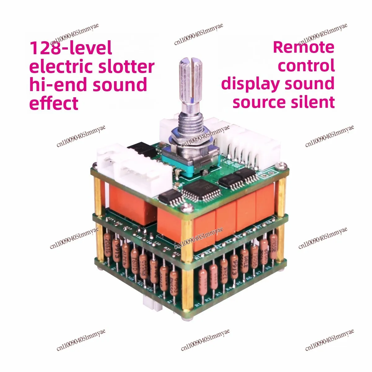 Control Volume Potentiometer 128 Level Bile Machine Front Stage Power Amplifier Remote Control Dual Potentiometer 50K