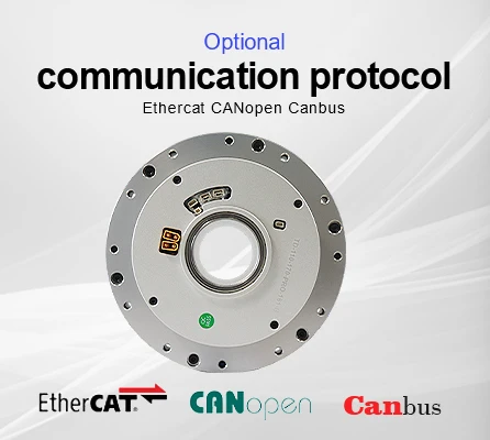 Novo design grande carga robô braço comum módulo oco robô comum atuador módulo motor