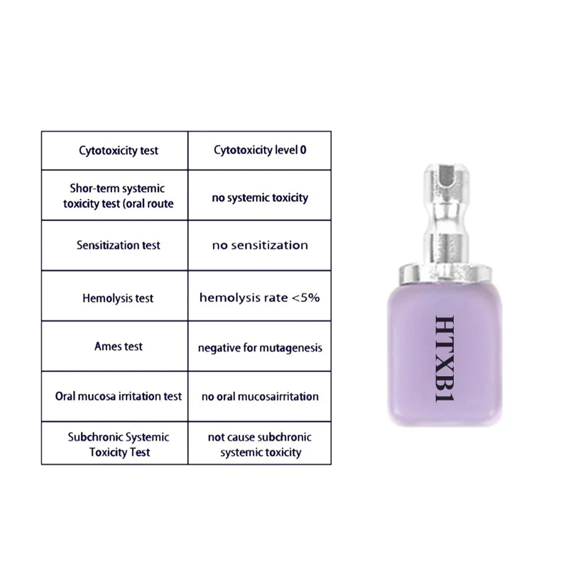 5 stks/partij Tandheelkundige Lithium Disilicaatglas Keramische Tandheelkundige Keramische Kubussen Lithiumdisilicaat Blokken voor Sirona MCXL Cad Cam
