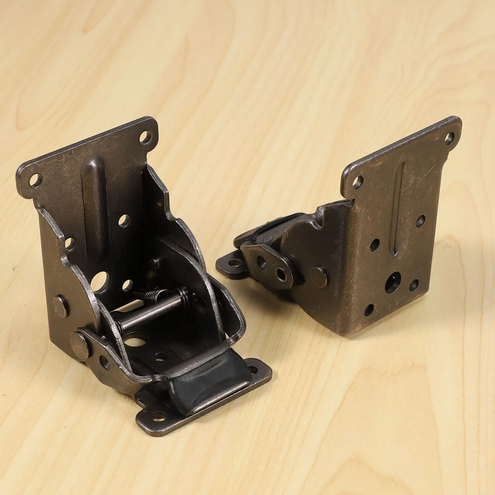 

ABKJ-4 шт. Складные опорные рамы с самоблокирующимися петлями и уголками для ножек стола - для складных ножек, складных верстаков