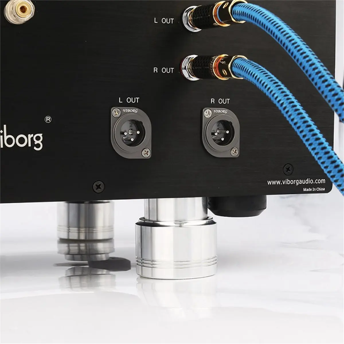 Акустические опоры Maglev Float Speaker Spikes 48x41 мм, изолирующие ножки для HIFI-усилителей, CD-плееров, сабвуферов, аудио-стойки