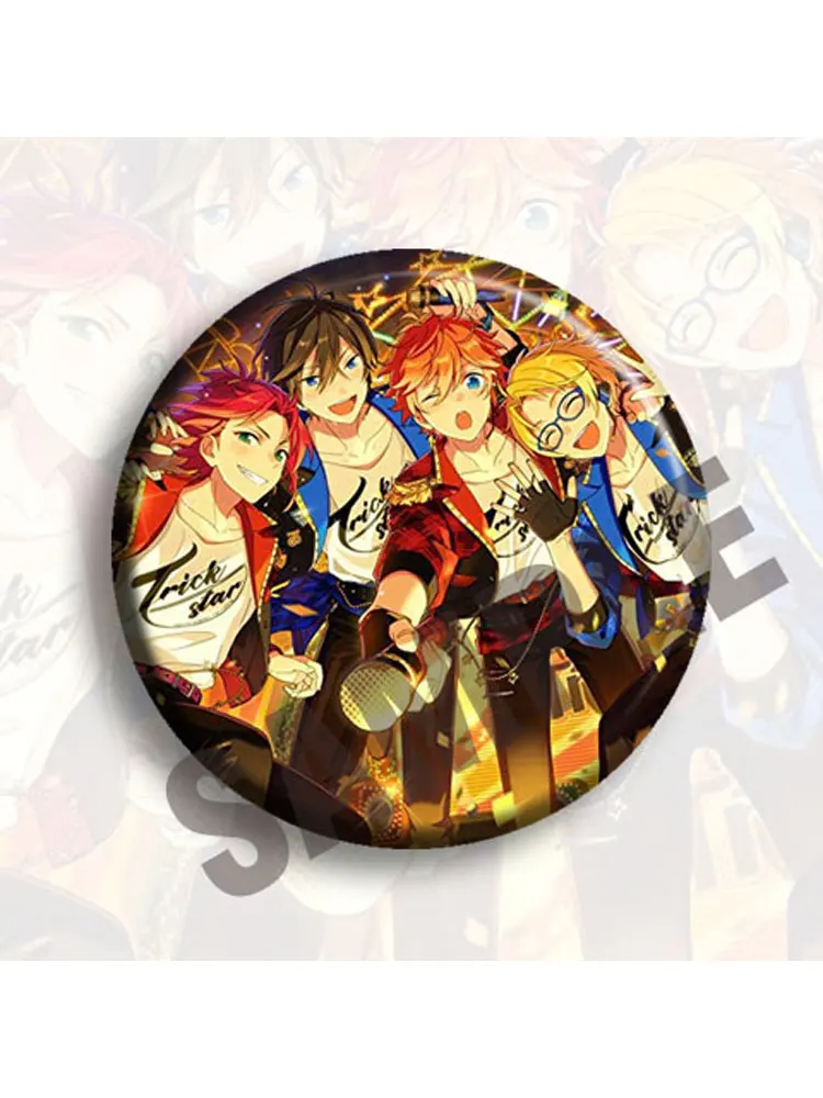 Agarstars-ファインアンデッドバランキリーバッジ、スイッチブロシェピン、アイアンアイコン、トリックスター