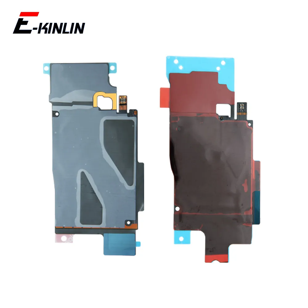 Cargador inalámbrico Panel bobina Chip NFC Flex Cable para Samsung Galaxy Note 8 9 10 Plus 20 Ultra NFC pieza de reparación de antena