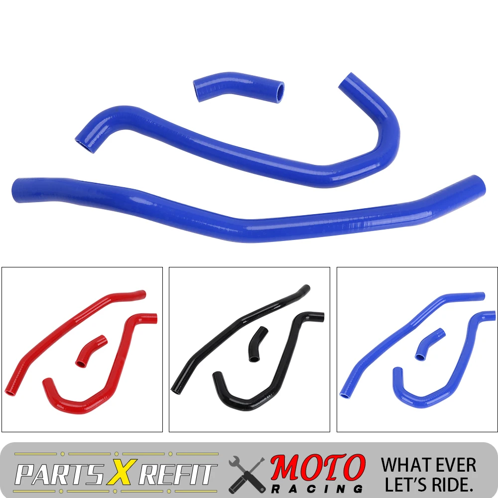 For Yamaha Raptor 700R YFM700 YFM700R YFM 700 2006 2021 Motorcycle Engine Cooling Water Pipe Silicone Radiator Coolant Hose Kit