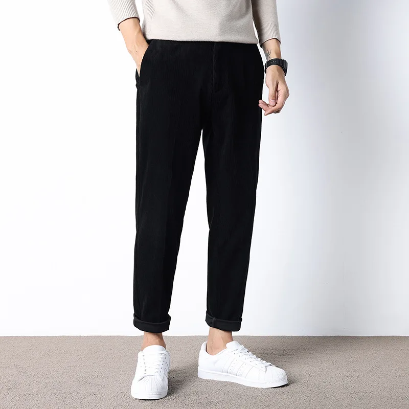 2023 New Fashion Winter and Autumn Cotton Casual Pants High Quality Mens Pants