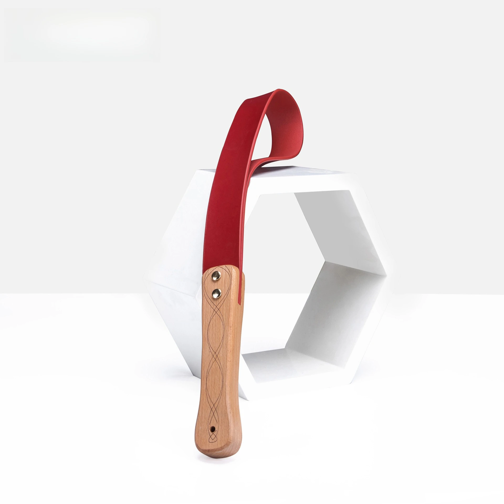 Fouet en cuir de vache véritable de 46.5CM, travail manuel, poignée en bois ancienne, fouet Flogger pour fête d'équitation